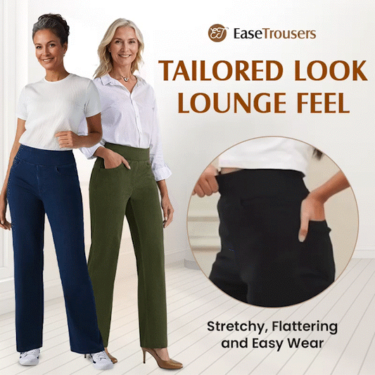 Loose High-Waist Business Casual Pants Yoga Pants Women Wide Leg Pants with Pockets Comfortable Athletic Sweatpants Outdoorfun